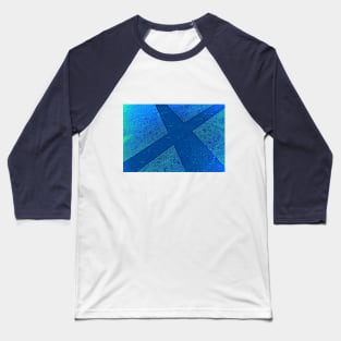 Vibrant blue intersecting lines Baseball T-Shirt